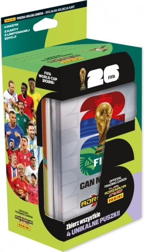 Kolekcjonerska puszka kart PANINI FIFA World Cup 2026