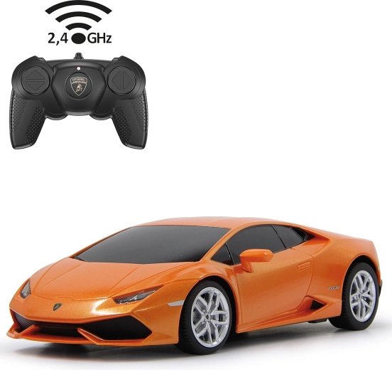 Jamara Lamborghini Huracán samochód RC 1:24, 2,4 GHz, pomarańczowy