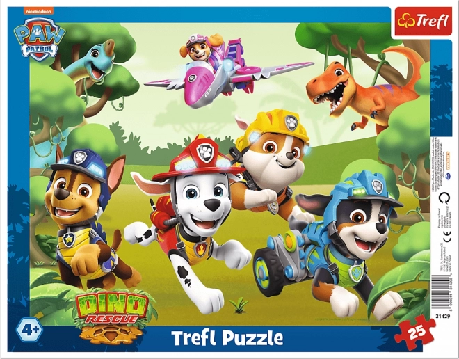 Puzzle Psi Patrol Niesamowite psie triki 25 elementów