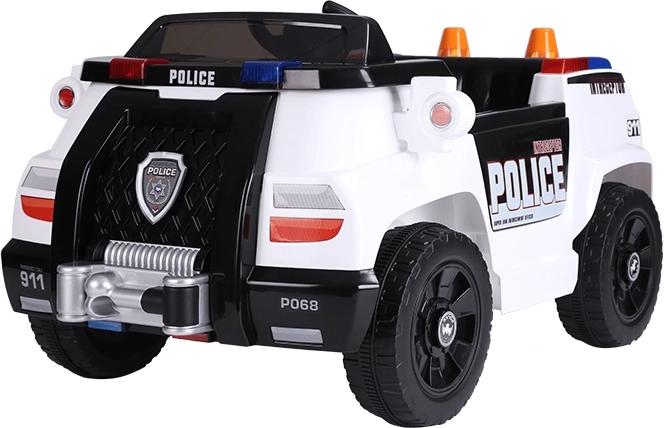 Dziecięcy elektryczny radiowóz 12 V z pilotem