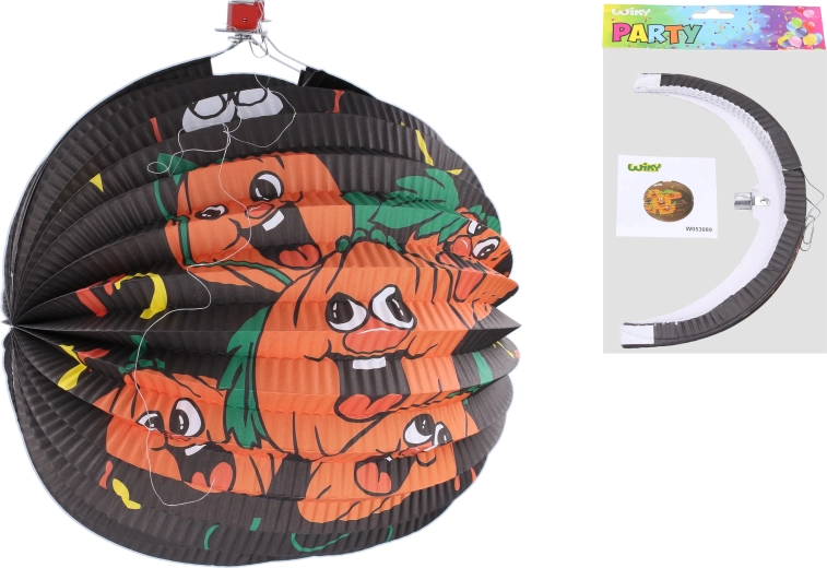 Lampionowa kula dyni 25 cm