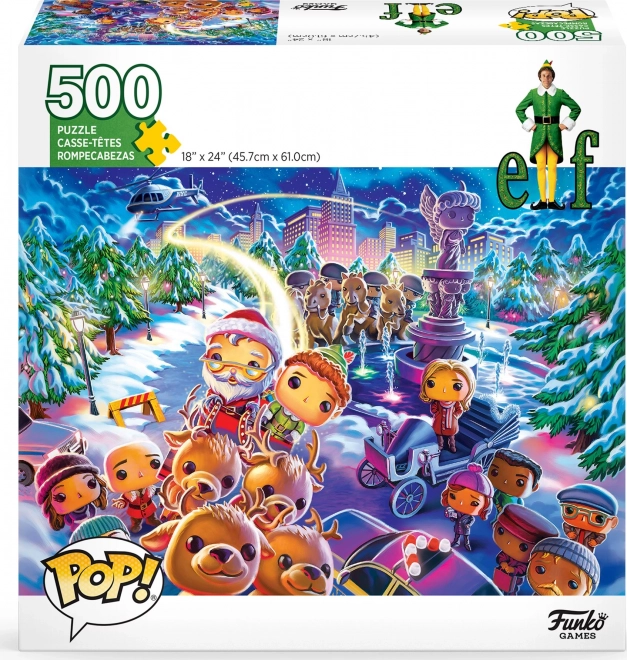 Puzzle Świąteczny skrzat 500 elementów