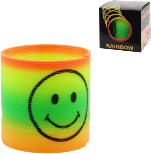 Sprężynowy smajlik – wesoła skacząca zabawka dla dzieci