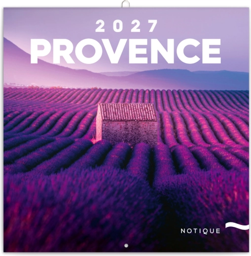 Kalendarz notatkowy Provence 2027, 30 × 30 cm