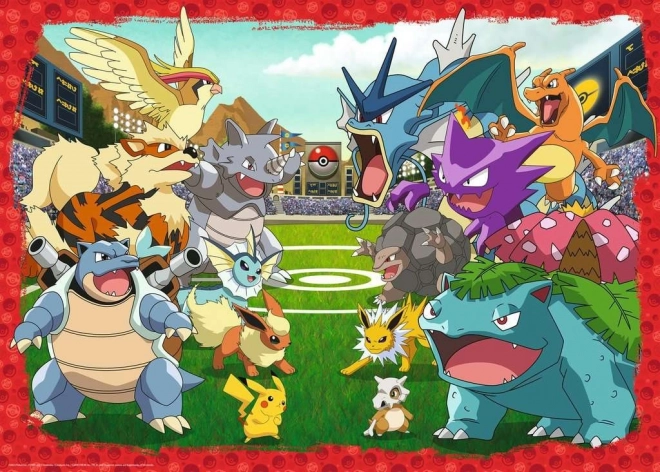 Puzzle 1000 elementów POKEMON Ostateczna bitwa Ravensburger