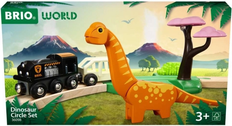Brio podstawowa dinozaurowa kolejka