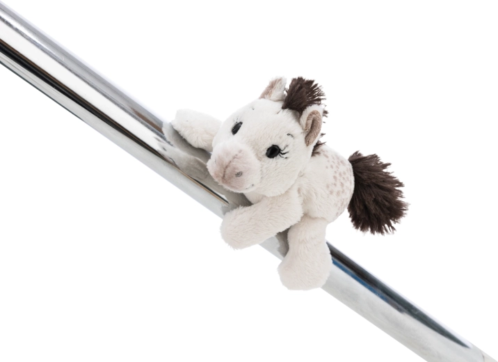 NICI magnetyczna pluszowa figurka Pony Mony 12 cm – biały kucyk