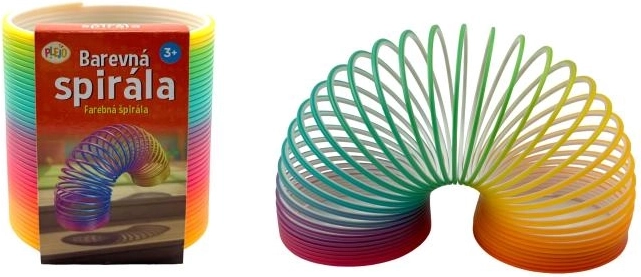 Kolorowa spirala PLEJO – magiczny akrobata schodowy