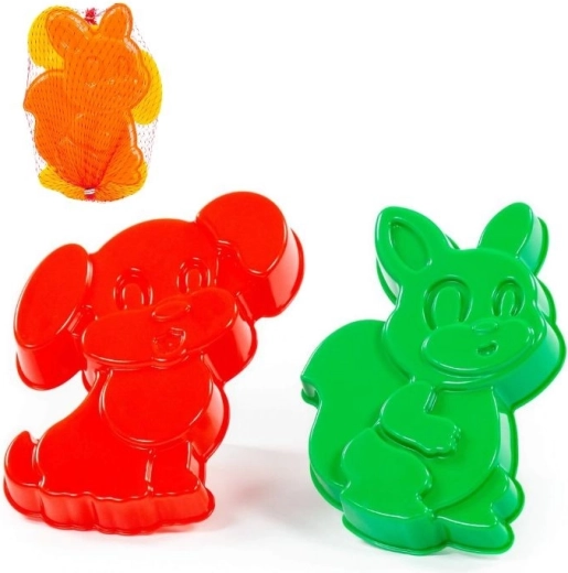 Foremki do piasku wiewiórka i piesek