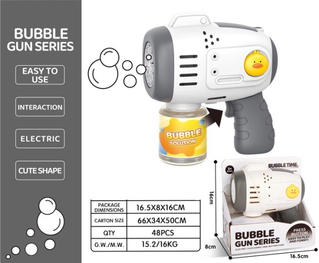 Pistolet do baniek mydlanych 90 ml