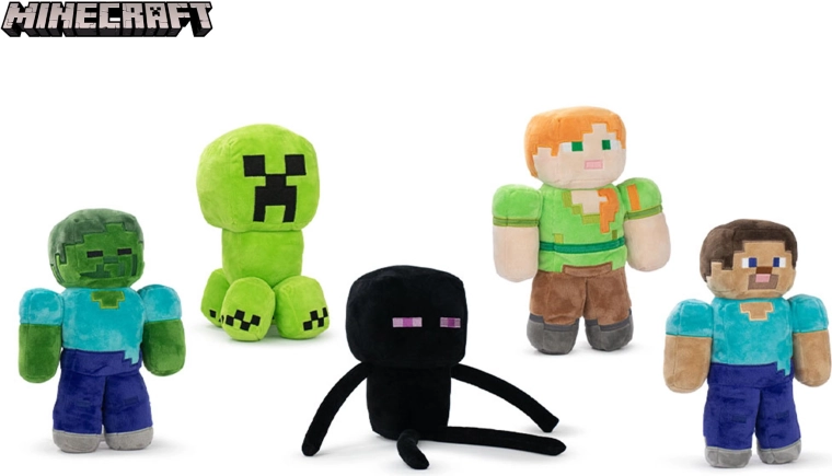 Pluszowa figurka Minecraft 30 cm (5 wariantów), od urodzenia
