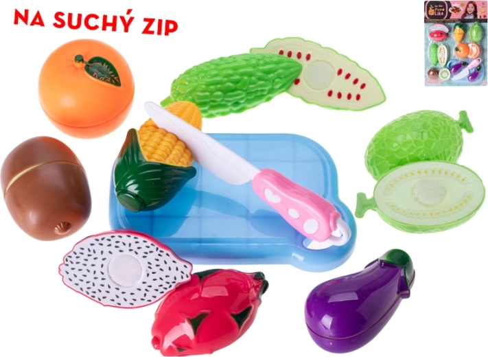 Zestaw owoców i warzyw na rzep dla dzieci