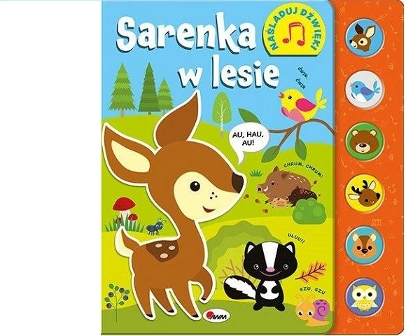Naśladuj dźwięki: sarenka w lesie