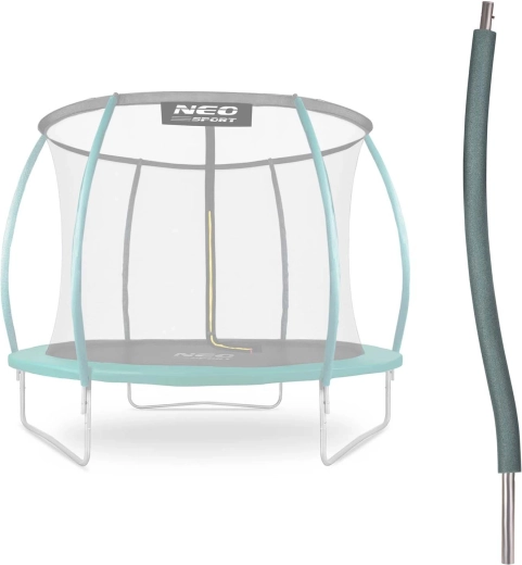 Neo-Sport dolna część słupka do trampoliny typu C 8–14 ft zielona