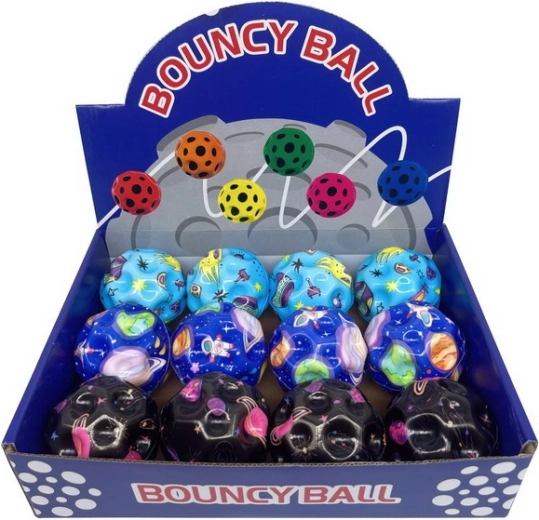 Piłeczka z motywem kosmosu 7 cm