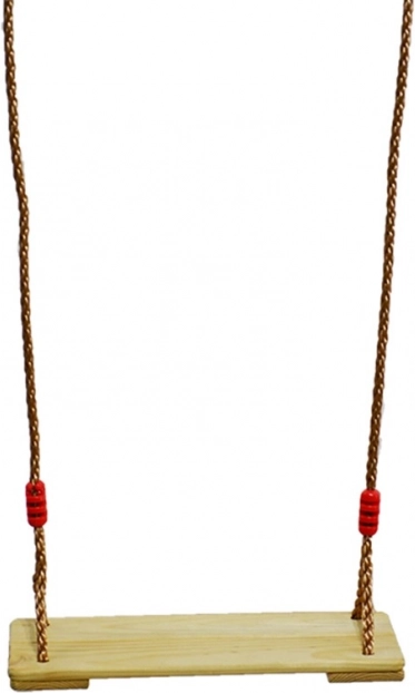 Drewniana huśtawka deska