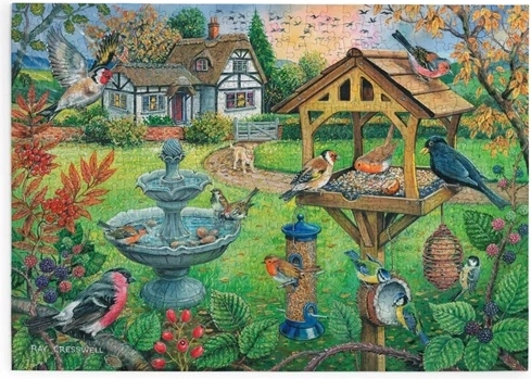 House of Puzzles Karmnik dla ptaków – puzzle 500 dużych elementów