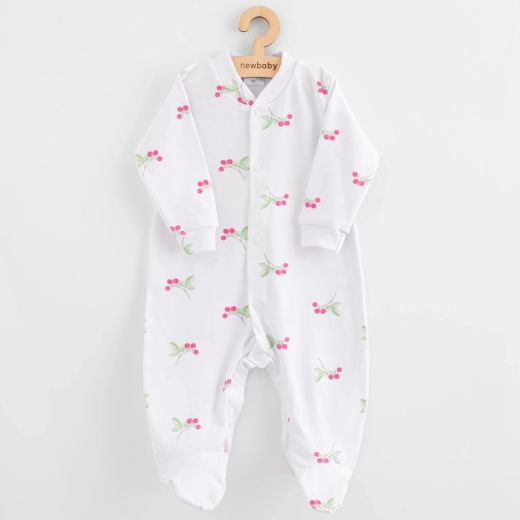 niemowlęcy pajacyk New Baby Classic II malinowy 68 (4–6 m)