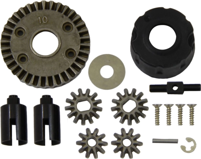 Kompletny mechanizm różnicowy Brecter