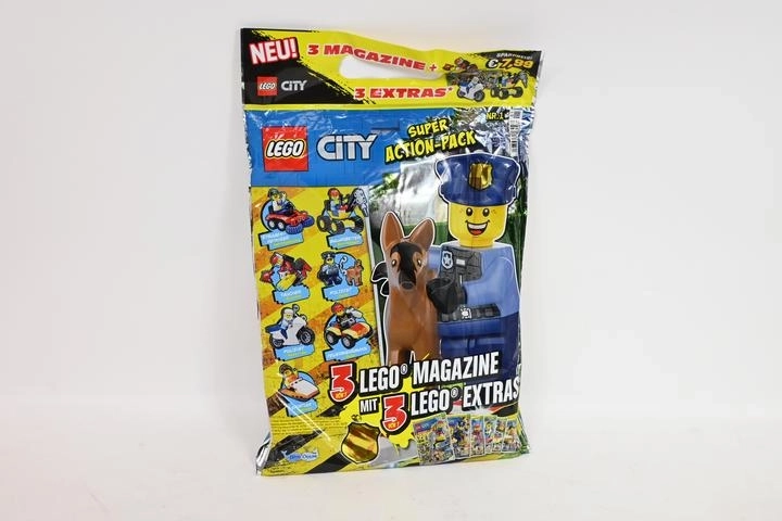 LEGO City pakiet promocyjny: 3× polybag z niespodzianką + 3× karta
