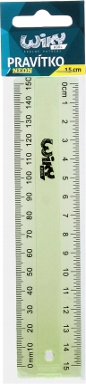 Neonowa linijka 15 cm