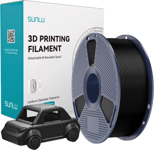 Filament Sunlu PETG czarny