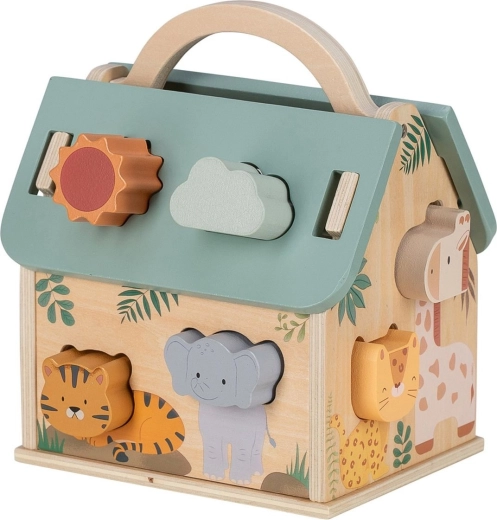 Drewniany domek edukacyjny FREEON Free2Play