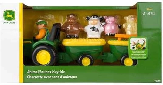 Tomy John Deere – traktor dźwiękowy ze zwierzątkami