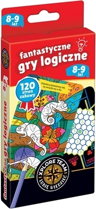 CzuCzu Lubię wiedzieć: Fantastyczne gry logiczne dla dzieci w wieku 8–9 lat