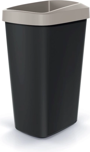 Kosz na śmieci Compacta Q Drop 45 l jasnobrązowy