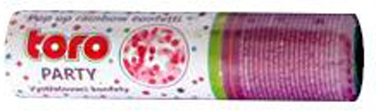 Wyrzutnia tęczowych konfetti 15 cm