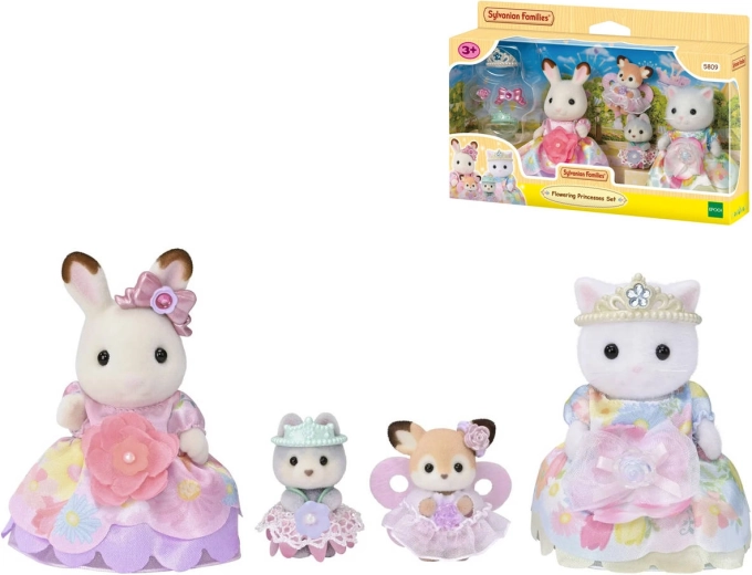 Sylvanian Families kwiatowe księżniczki - 4 szt.