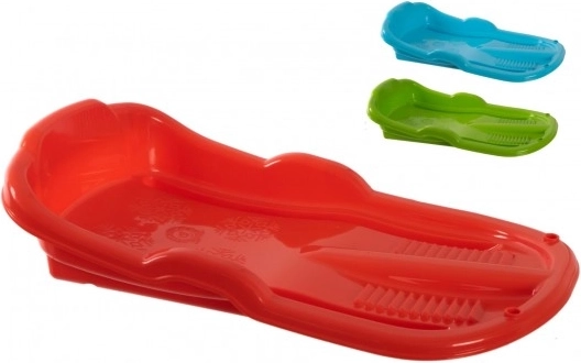 Plastikowe sanki-boby 63x36 cm, 3 kolory