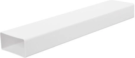 Płaski kanał wentylacyjny 220 × 55 mm, długość 1 m