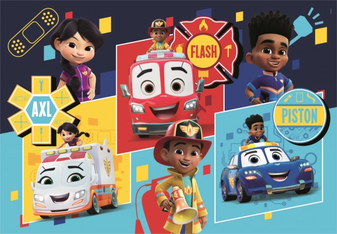 Clementoni puzzle firebuds maxi 24 elementy