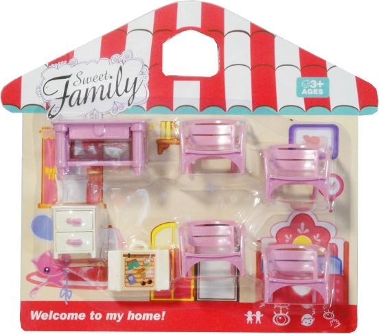 Dziecięcy zestaw mebli pokojowych z kufrem