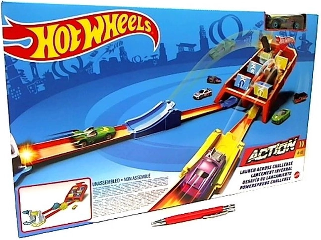 Hot Wheels Skok do celu – zestaw do zabawy