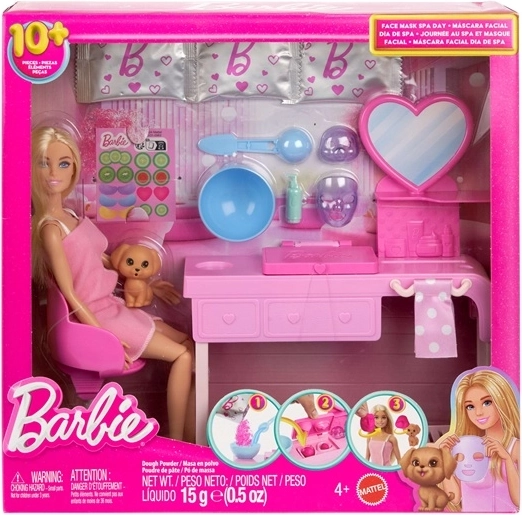 Zestaw spa Barbie z akcesoriami