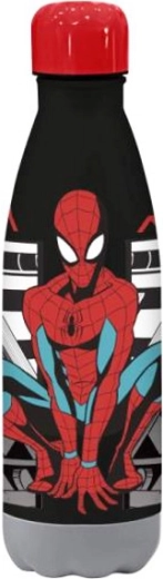 Stalowa butelka na wodę SPIDERMAN 500 ml Kids Euroswan