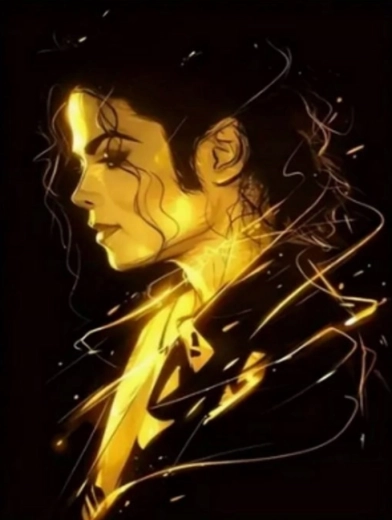 Malowanie po numerach Michael Jackson 40 × 50 cm