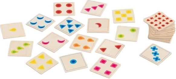 Gra akcji kolory i kształty GOKI