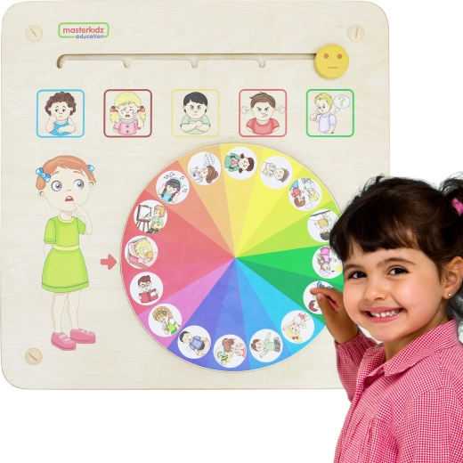 Tablica edukacyjna Masterkidz Montessori do pracy z emocjami