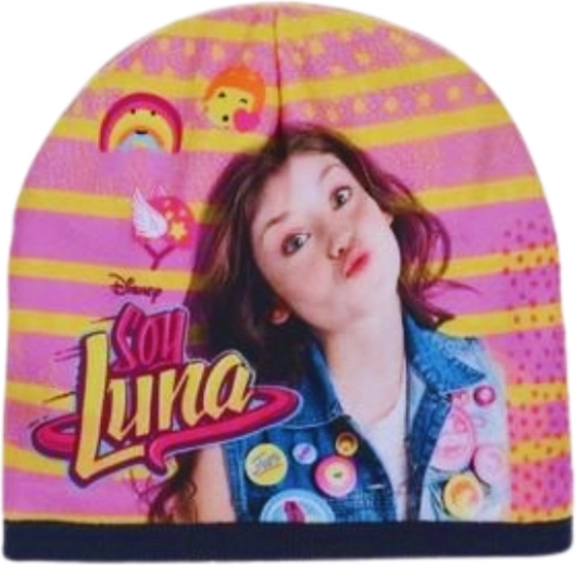 Czapka Soy Luna z ciemnogranatowym wykończeniem - 1 sztuka