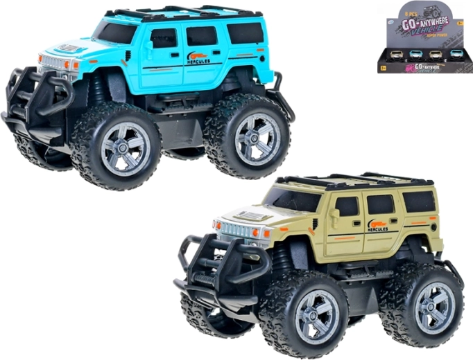 Samochód terenowy na napęd cierny 13 cm