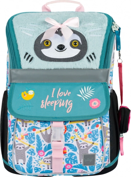 BAAGL Tornister szkolny Zippy Leniwiec