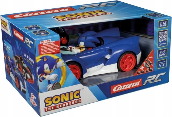 Carrera RC Sonic Racing monster truck Sonic sterowany radiowo
