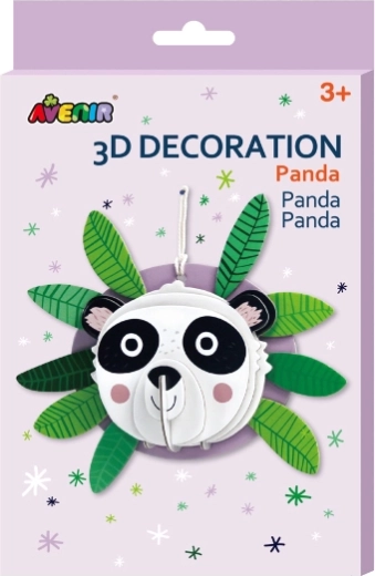 3D dekoracja panda