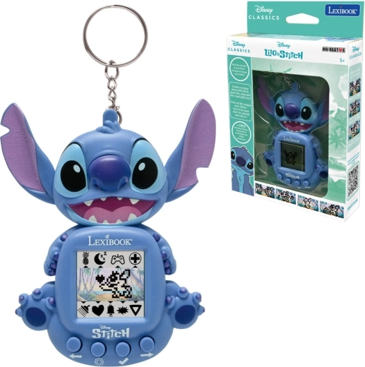 Interaktywny wirtualny pupil DISNEY STITCH na klucze Lexibook