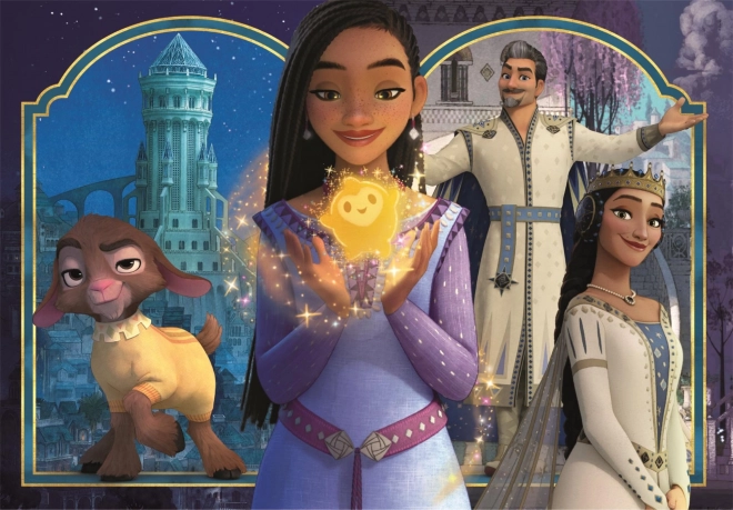 Puzzle 104 elementy DISNEY Wish – CLEMENTONI