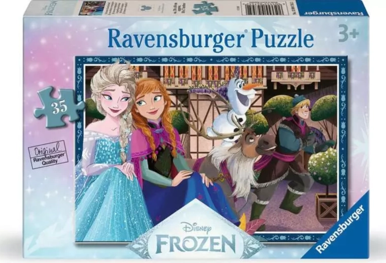 Puzzle Ravensburger Kraina Lodu 35 elementów